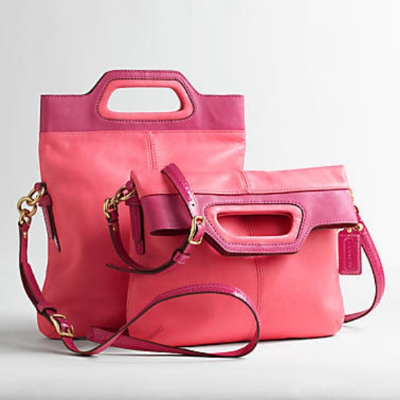 Coach Bonnie foldover crossbody bag - Picture 1 of 14